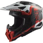 Casque cross LS2 MX703 C - X-FORCE - VICTORY - RED WHITE 2023