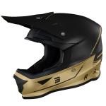 Casque cross Shot FURIOUS DRAW 3.0 - BLACK GOLD MATT 2023