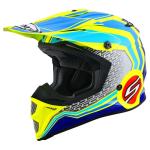 Casque cross Suomy MX SPEED PRO MIPS - FORWARD - BLUE/YELLOW 2023