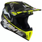 Casque cross Suomy X-WING - CAMOUGLAGER - MATT YELLOW 2024