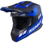 Casque cross TRACK GRAPHIC CANDY BLUE MATT KENNY