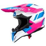 Casque cross WRAAAP VISION PINK GLOSS AIROH