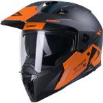 Casque crossover EXTREME GRAPHIC ORANGE PETROL MATT KENNY