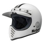 Casque intégral Bell MOTO-3 STEVE MCQUEEN B/W STRIPES