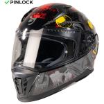 Casque int&eacute;gral DXR EROS NEGAN