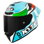 Casque intégral KYT TT-REVO LEOPARD REPLICA TRICOLORE