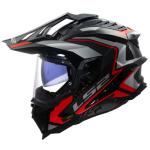 Casque int&eacute;gral LS2 MX701 - EXPLORER CARBON - FRONTIER II