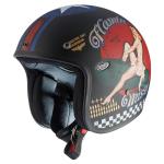 Casque jet Premier JET CLASSIC PINUP 9 BM
