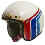 Casque jet Premier LE PETIT CLASSIC - BTR 8 - WHITE MATT