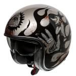 Casque jet Premier VINTAGE - BD - TITANIUM