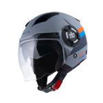 Casque jet Pull-in GRAPHIC GARY GREY