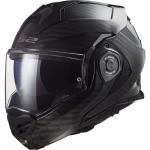 Casque modulable LS2 FF901 ADVANT X CARBON - SOLID AVEC INTERCOM