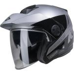 Casque quad EVASION GRAPHIC SILVER BLACK KENNY