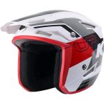 Casque trial TRIAL UP GRAPHIC WHITE RED KENNY