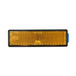 Catadioptre P2R REFLECTEUR SCOOT RECTANGULAIRE ORANGE ADHESIF 95x25 mm