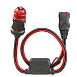 Chargeur Noco Câble 12V Dual-Size Male Plug allume-cigare 60cm X-Connect 12V