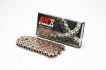 Cha&icirc;ne EK CHAIN 525 MVXZ2 - Joints Qx - Ring attache &agrave; riveter