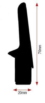 Clignotant Bihr Hook LED noir