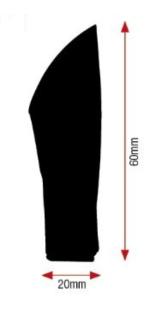 Clignotant Bihr Spike LED noir