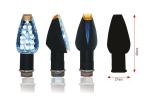 Clignotant Bihr s Design LED court noir