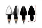 Clignotant Bihr s Tri LED court noir