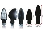 Clignotant Bihr s Triangle LED long noir