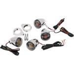 Clignotant Drag Specialties Deuce style led avant et arrière (La paire)