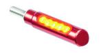 Clignotant LighTech s Led aluminium rouge - TheTube