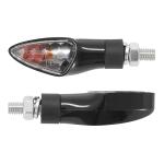 Clignotant Replay UNIVERSEL TRIANGLE A AMPOULE BAU9S TRANSPARENT - BASE COURTE L 68mm - H 23mm 20mm HOMOLOGUE CE PAIRE