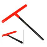 Clé en T RFX Pro (Noir/Orange) empreinte standard avec poignée caoutchouc - Tête Torx T45 pour