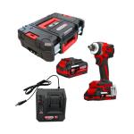 Cl&eacute; &agrave; choc KS Tools porte-embouts 1/2'' 18V 230 Nm, 2 batteries et chargeur