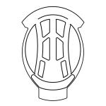 Coiffe ROOF RO200 CARBON ECE22-06