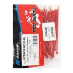 Colliers de serrage Artein NYLON TYPE RILSAN 3,5x140 mm ROUGE
