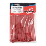 Colliers de serrage Artein NYLON TYPE RILSAN 4,5x280 mm ROUGE