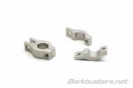 Colliers de serrage Barkbusters Colliers de fixation embout de guidon droit &Oslash;22mm