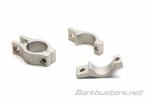 Colliers de serrage Barkbusters Colliers de fixation embout de guidon droit &Oslash;28,5mm