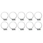 Colliers de serrage P2R COLLIER DE SERRAGE METAL A CREMAILLERE 32 A 50mm (SACHET DE 10 PIECES) LARGEUR 9mm -P2R-