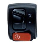 Commodo électrique Domino gamme 2B droit