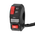 Commodo &eacute;lectrique P2R COMMODO - COMMUTATEUR OFF ROAD UNIVERSEL GAUCHE