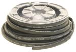 Connectique Bihr Bobine de gaine thermoretractable noir Ø19mm 5m
