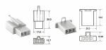 Connectique Bihr Jeu de 3 voies 110 ML type origine Ø0,5mm²/0,85mm² - 5 jeux complets