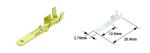Connectique Tour Max Cosses à fourche mâle Type 110 (100 pcs.)