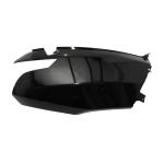 Coque arri&egrave;re P2R CARENAGE-COQUE AR SCOOT ADAPTABLE PEUGEOT 50 VIVACITY 3 2008+ NOIR BRILLANT DROIT -P2R-