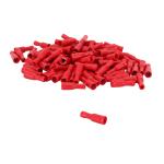 Cosse &eacute;lectrique P2R PRE - ISOLEE FEMELLE DIAM 4mm ROUGE SECTION FIL 0,25 &agrave; 1,5 mm