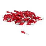 Cosse &eacute;lectrique P2R PRE - ISOLEE MALE DIAM 4mm ROUGE SECTION FIL 0,25 &agrave; 1,5 mm