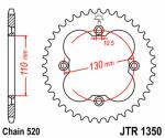 Couronne JT. Acier Standard - 520 36 dents