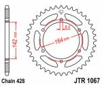 Couronne JT. acier standard 1067 - 428