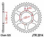 Couronne JT. acier standard 2014 - 525