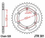 Couronne JT. acier standard 301 - 520