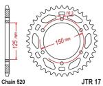Couronne JT. acier standard - 520 46 dents